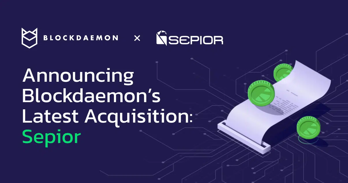 Blockdaemon приобрела компанию по безопасности активов Sepior